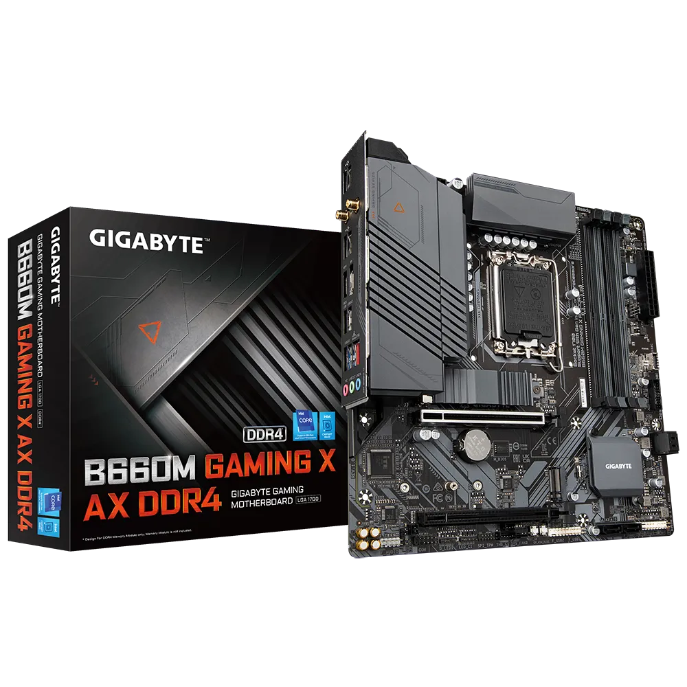 Gigabyte Motherboard B660M Gaming X AX DDR4 Gigabyte Motherboard B660M Gaming X AX DDR4